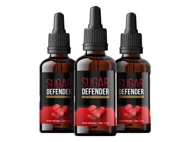 Sugar Defender 3 bottle package, $69 per bottle with free US shipping