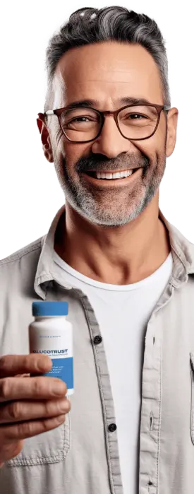 GlucoTrust supplement bottle
