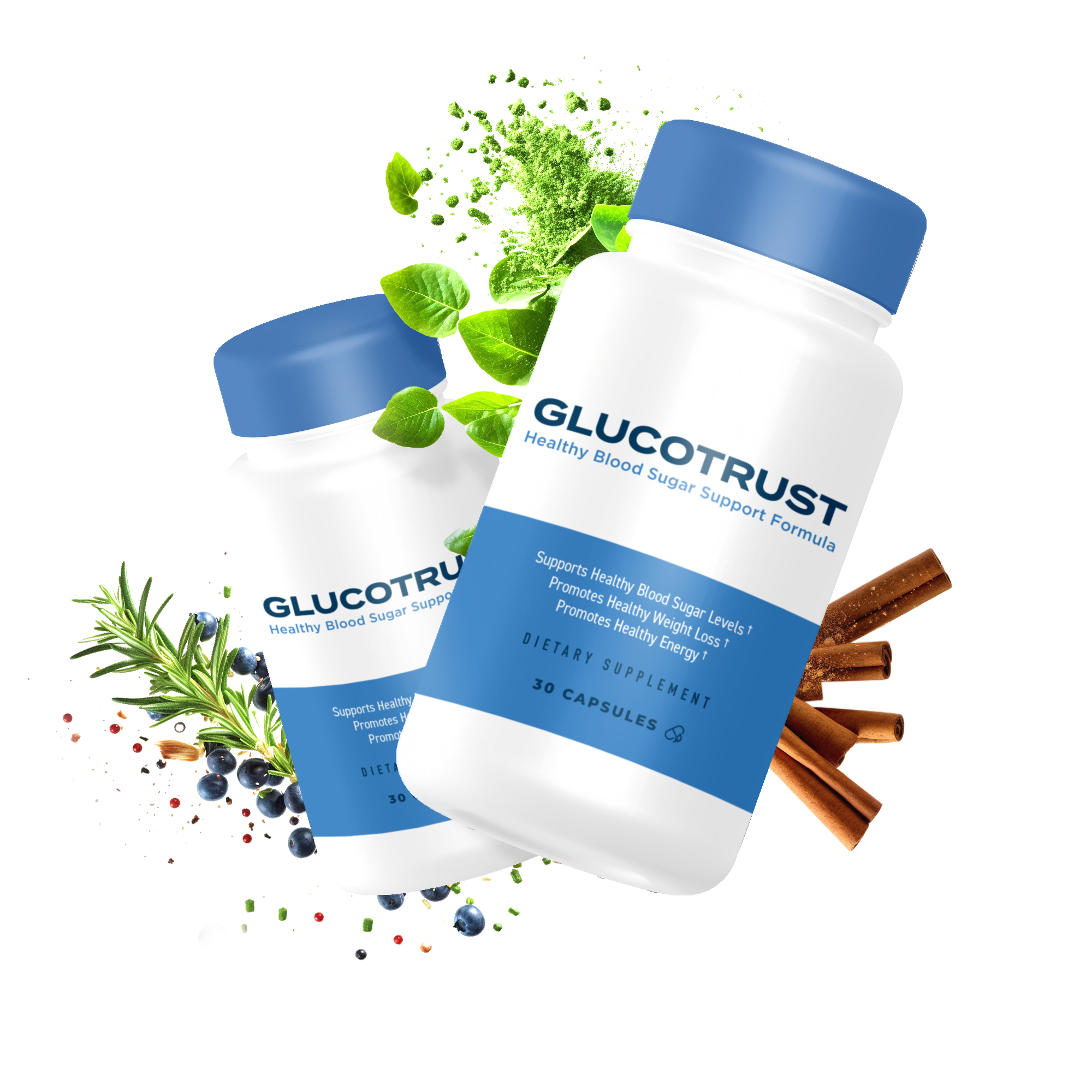 GlucoTrust 1, 3 and 6 bottle supply options