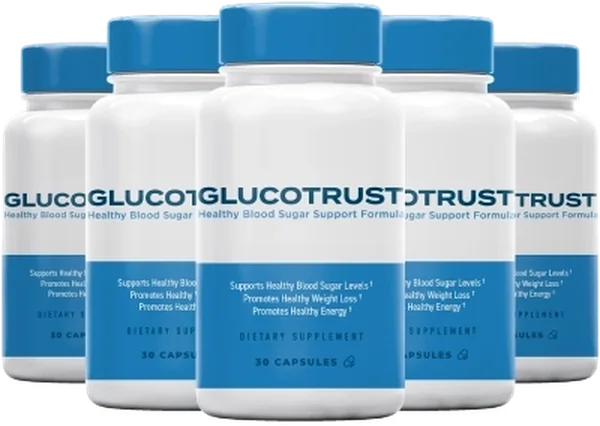 GlucoTrust 6-bottle pack 180-day supply for type 2 diabetes support