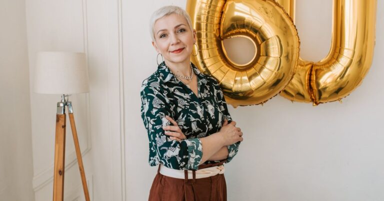 Healthy smiling mature woman representing prediabetes symptoms in women