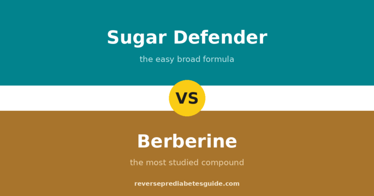 Sugar Defender vs Berberine: which works better for blood sugar